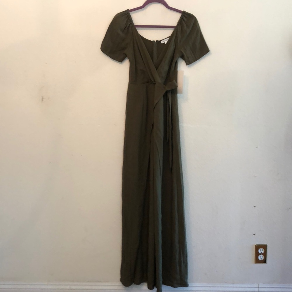 Olive color jumpsuit